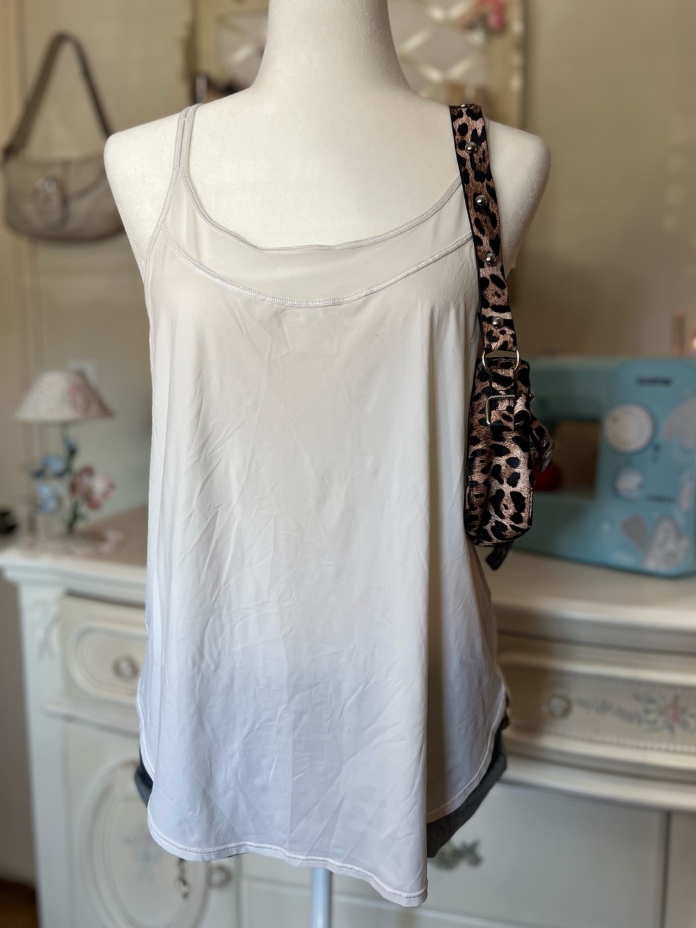 lululemon athletica White Lightweight Drapey Camisole